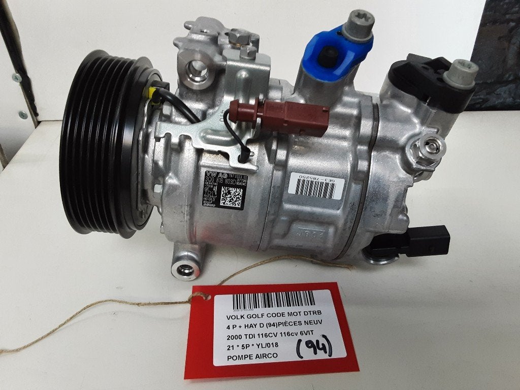 COMPRESSEUR CLIMATISATION Golf VIII (CD1) (3Q0816803D), Volkswagen, Volkswagen AG, Utilisé, Kundenbetreuung@volkswagen.de