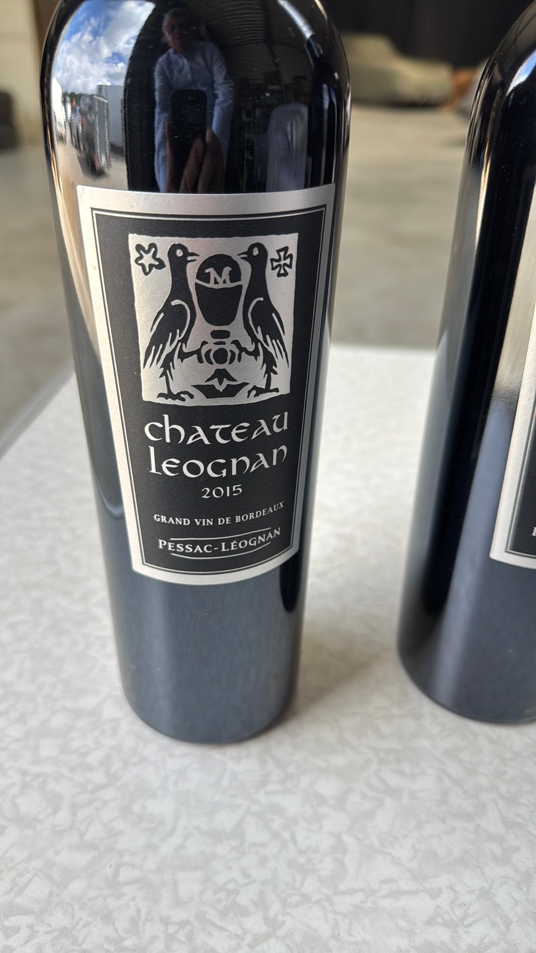 3 chateau Leognan 2015 Boudreaux, Ophalen, Zo goed als nieuw