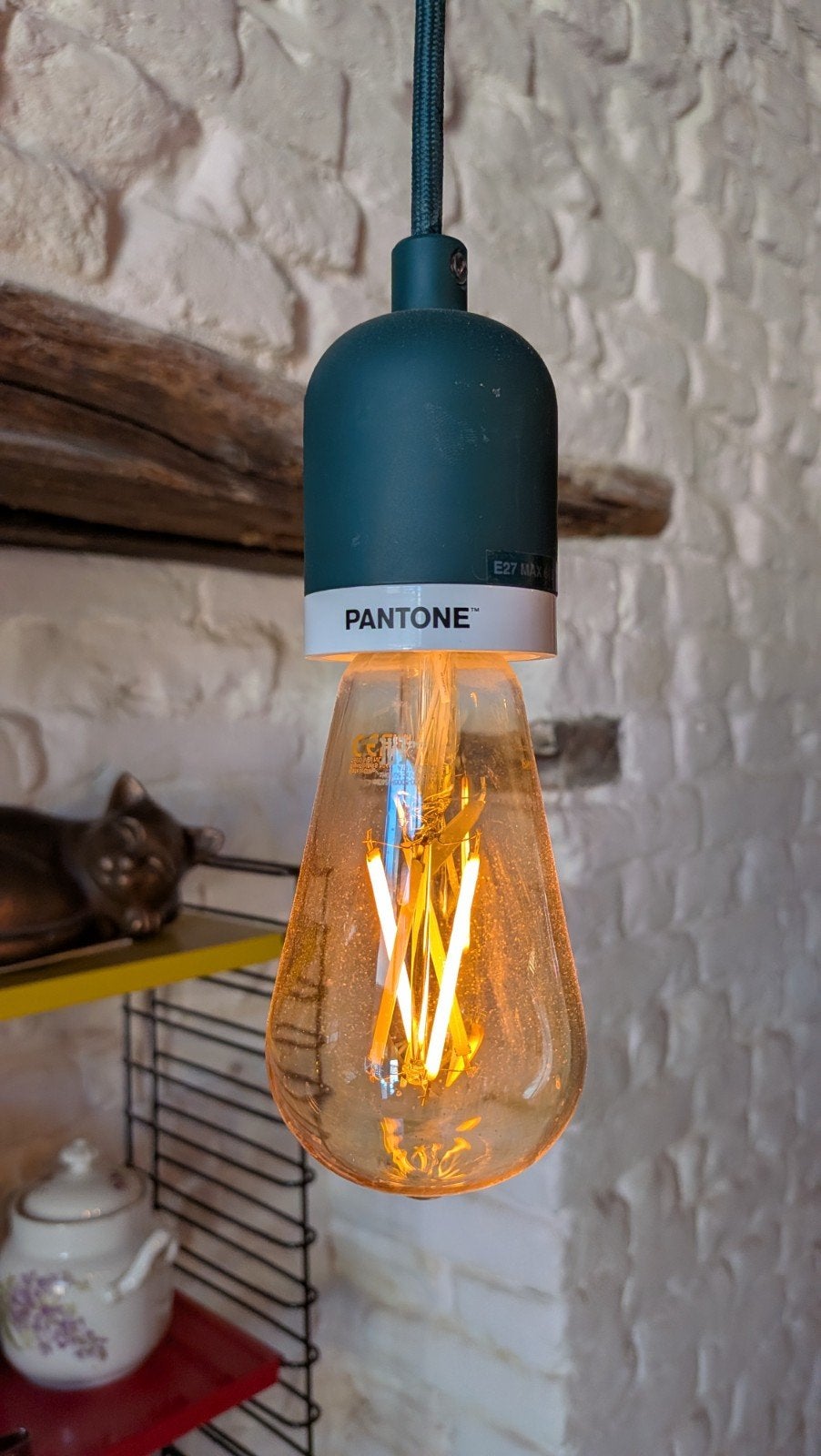 Hanglampen (3), Pantone deneb, Enlèvement, Bleu