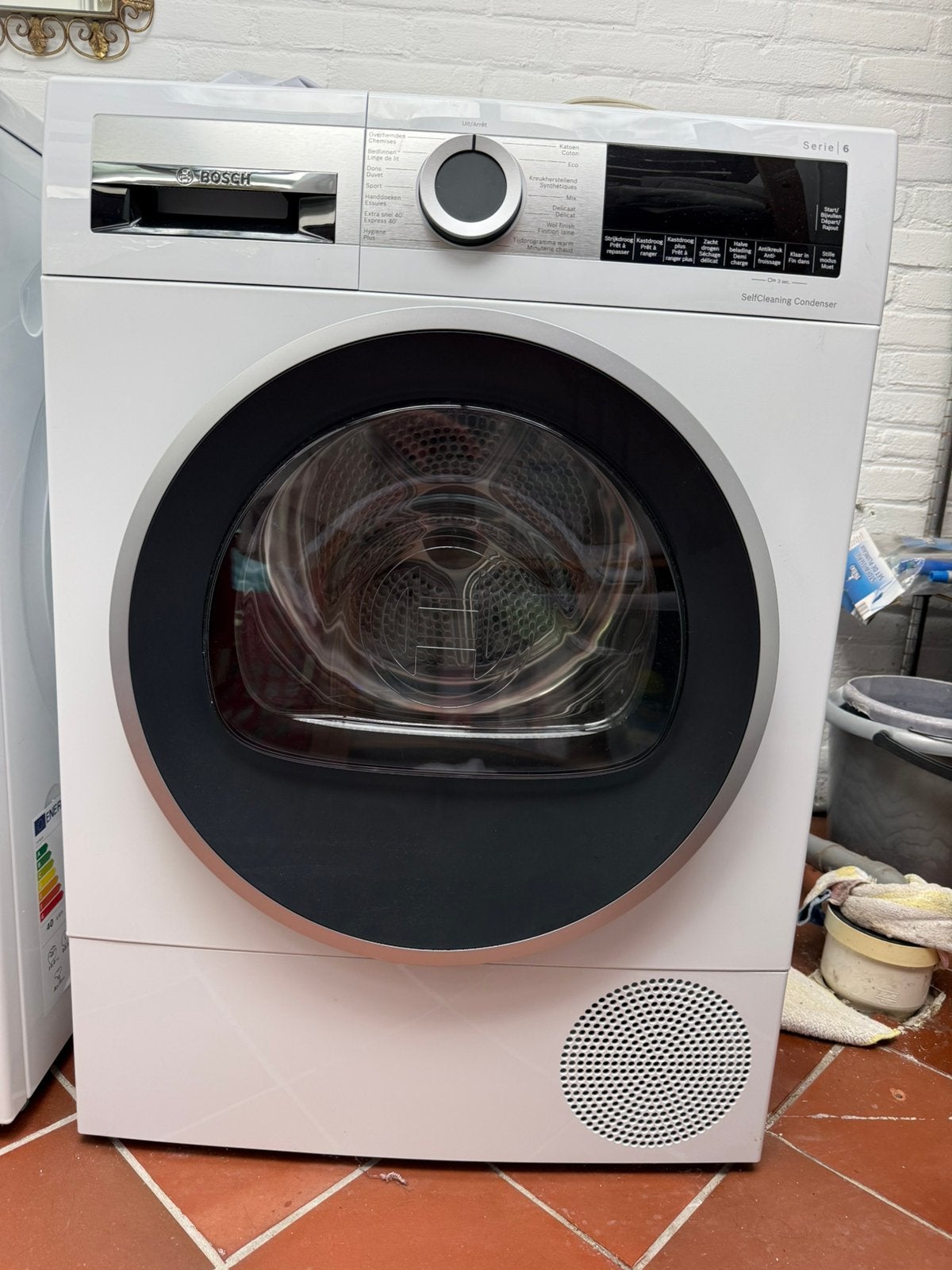 Bosch - 6 serie droogkast - nieuw, Elektronische apparatuur, Ophalen, Anti-kreukfase, Overige typen, 8 tot 10 kg