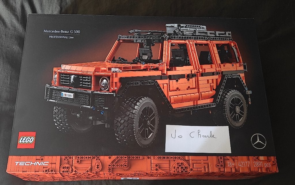 LEGO Technic Mercedes-Benz G 500 PROFESSIONAL Line – 42177, Ophalen, Lego, Zo goed als nieuw, Complete set