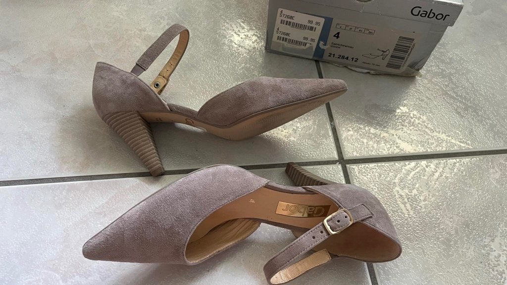Nieuwe pumps van beige suède van GABOR 37, Kleding | Dames, Schoenen, Pumps, Beige, Gabor, Nieuw