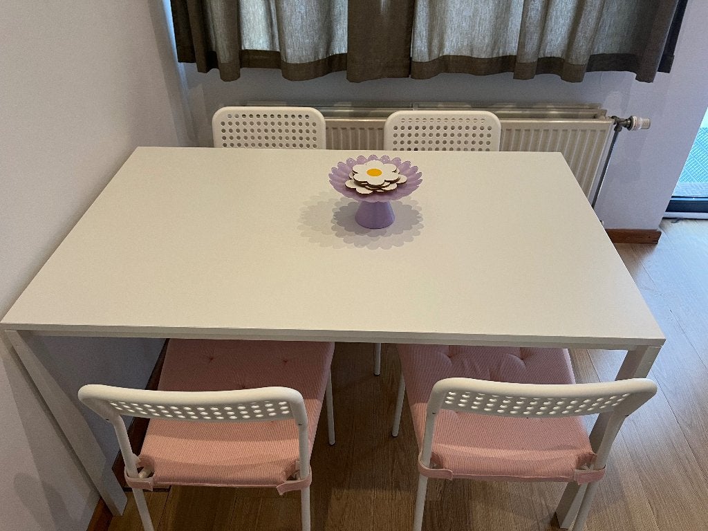 Tafel en stoelen, Huis en Inrichting, Ophalen, Zo goed als nieuw