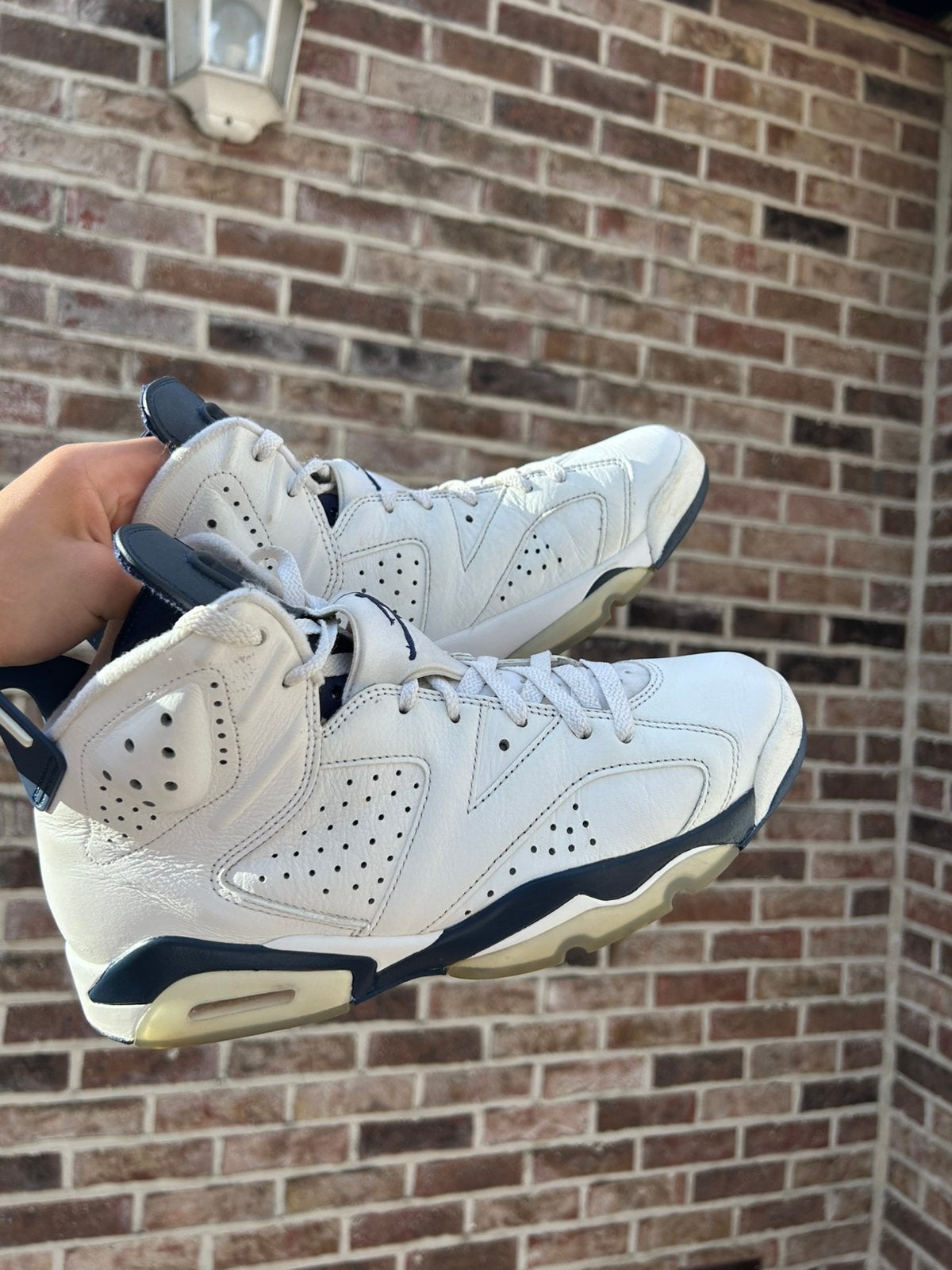 Air Jordan Retro 6 “Midnight Navy”, Sport en Fitness, Basketbal, Ophalen of Verzenden, Zo goed als nieuw, Schoenen