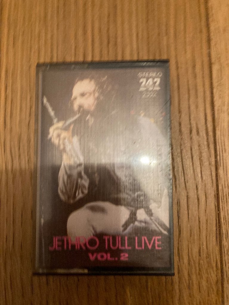 Cassette van Jethro Tull Live Vol 2 (747), Cd's en Dvd's, Cassettebandjes, Ophalen of Verzenden, Gebruikt