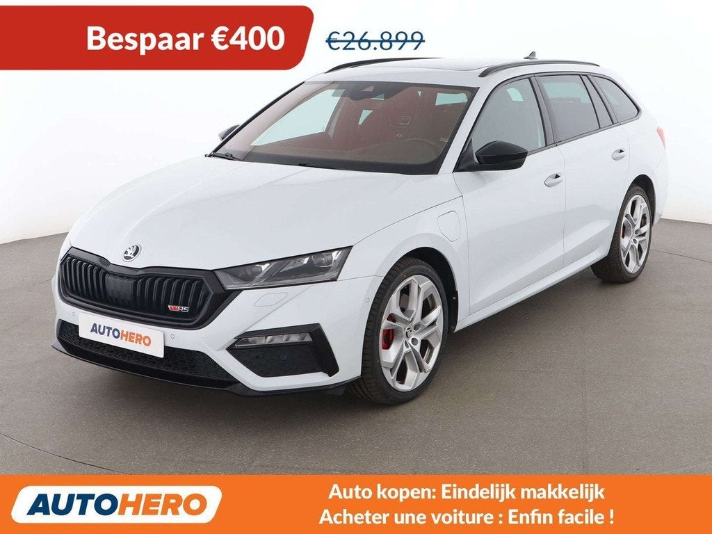 Skoda Octavia 1.4 TSI iV RS (année de construction 2021), 1395 cm³, Achat, Euro 6, https://public.car-pass.be/vhr/18c48985-9fbb-4a39-bf38-c75c0f884179