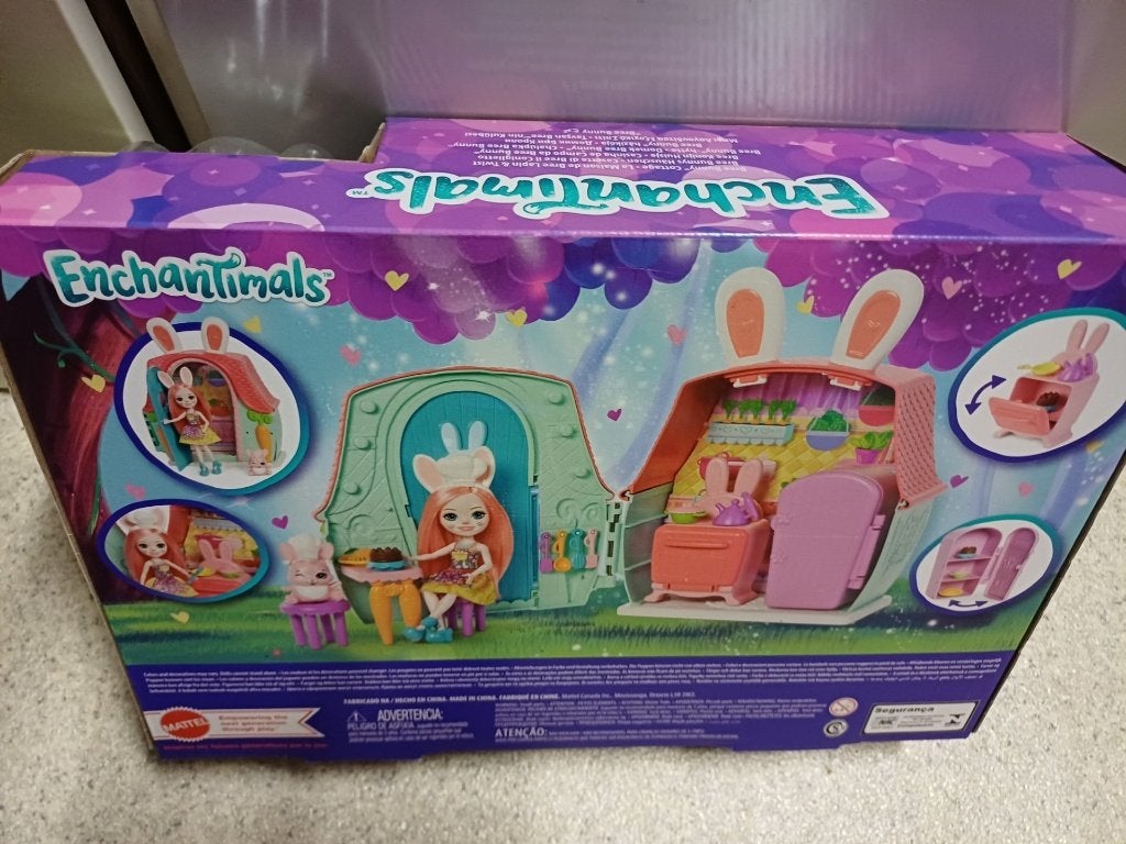 Enchantimals house est un ensemble de lapins, Enlèvement, Comme neuf, Accessoires