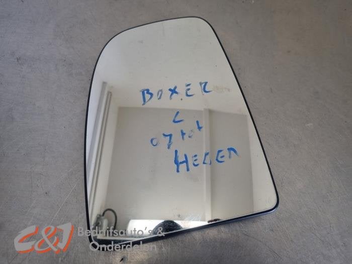Spiegelglas links van een Peugeot Boxer, Auto-onderdelen, Gebruikt, -, -, Ophalen of Verzenden