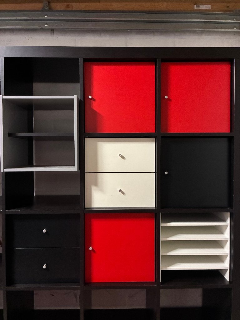 IKEA Expedit (tegenwoordig KALLAX) inzetten met deur/lades, Avec tiroir(s), 25 à 50 cm, Moins de 100 cm, Enlèvement