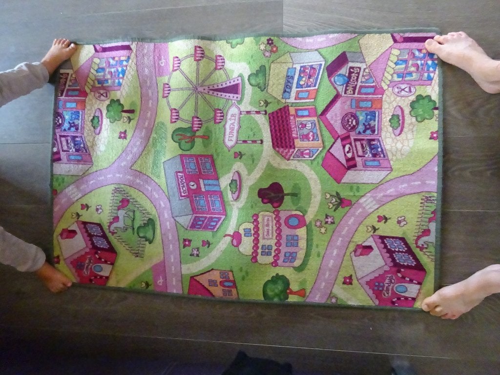 Kindertapijt Sweet Town, Kinderen en Baby's, Ophalen, Gebruikt