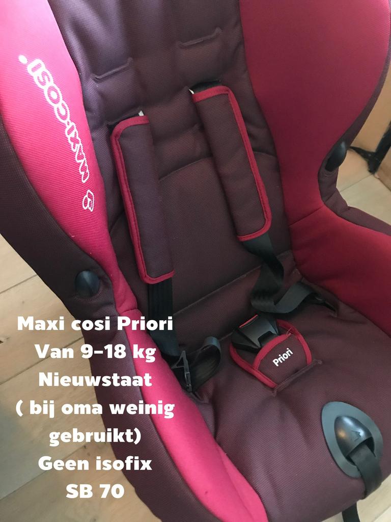Maxi cosi priori, Ophalen