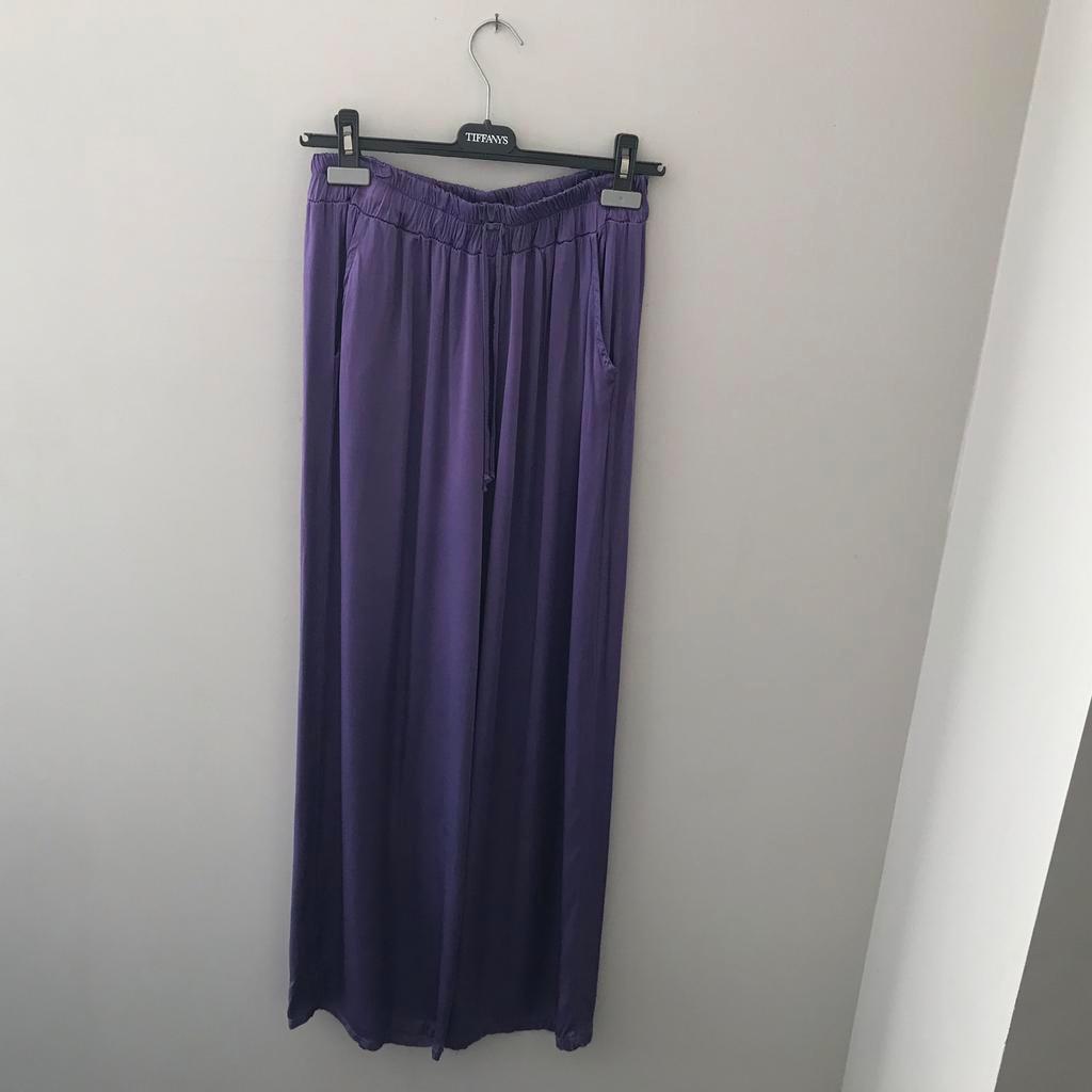 Paarse broek Kiwi Saint-Tropez, Medium, Kleding | Dames, Ophalen of Verzenden, Nieuw, Maat 38/40 (M), Paars