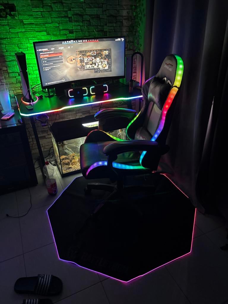 Bureau chaise et tapis gaming, Enlèvement ou Envoi, Comme neuf