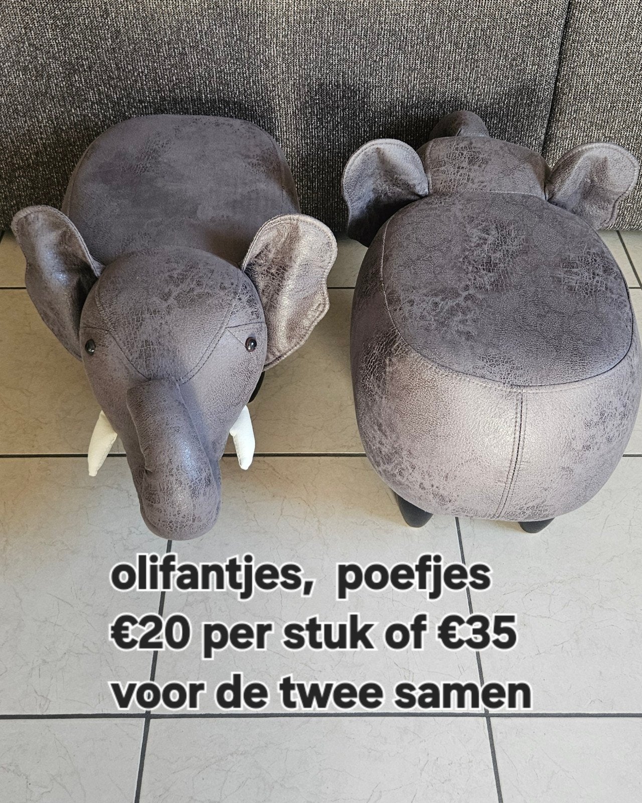 Voetbankjes, Ophalen