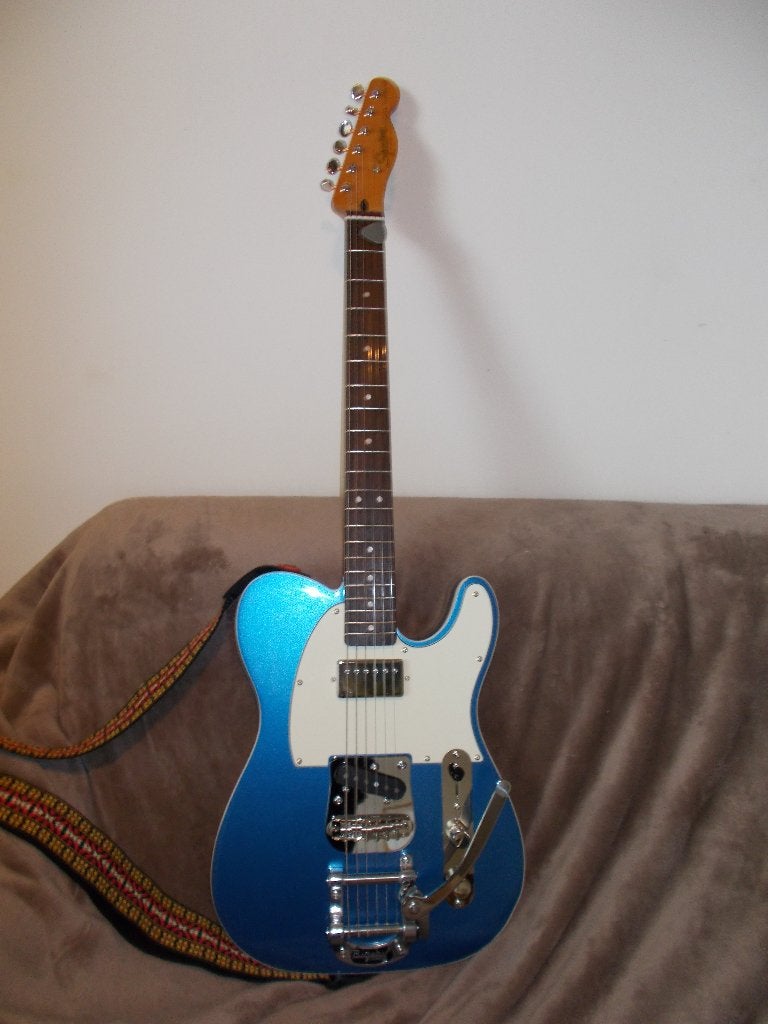 squire classic vibe telecaster, Muziek en Instrumenten, Ophalen, Zo goed als nieuw, Solid body, Fender
