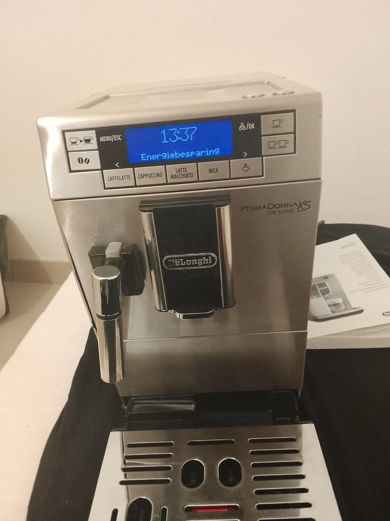 Full automatisch espresso kbonen en gemalen SCREEN, Ophalen, Espresso apparaat, 10 kopjes of meer, Nieuw