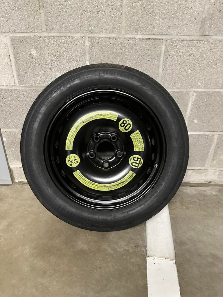 Reserve wiel mercedes, Auto-onderdelen, Ophalen, Gebruikt, Banden en Velgen, 17 inch