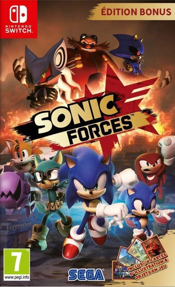 sonic forces jeu nintendo switch, Enlèvement, Comme neuf