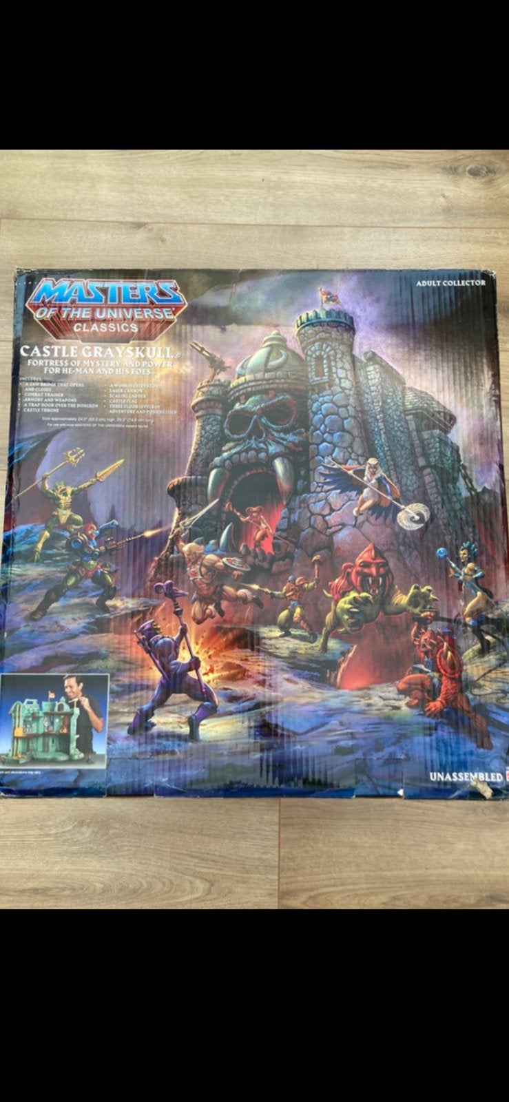 Masters of the universe classics grayskull, Verzenden, Zo goed als nieuw