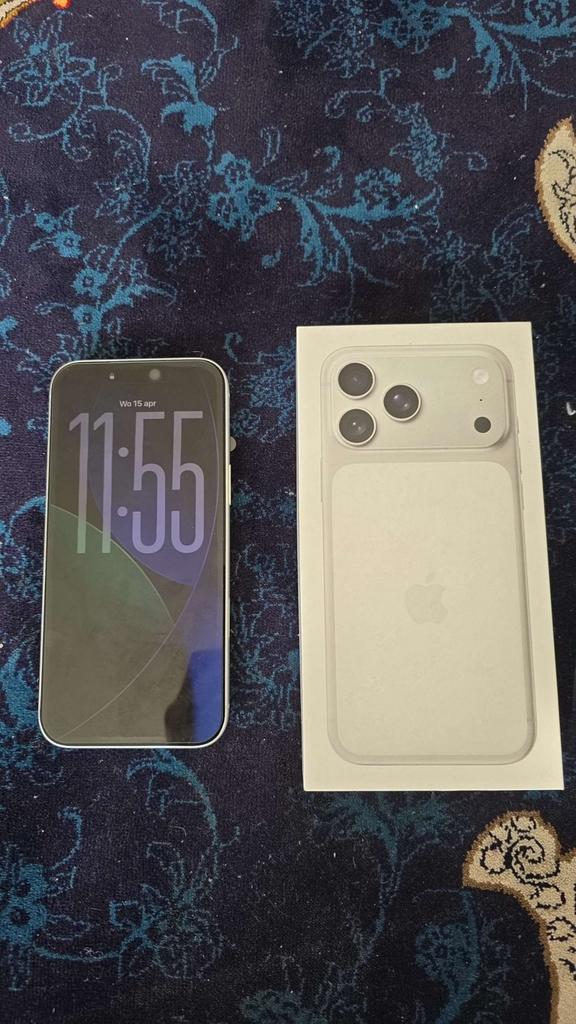 Iphone 17 pro max Zilver, Télécoms, Téléphonie mobile | Housses, Coques & Façades | Apple iPhone, Enlèvement, Comme neuf, IPhone 17