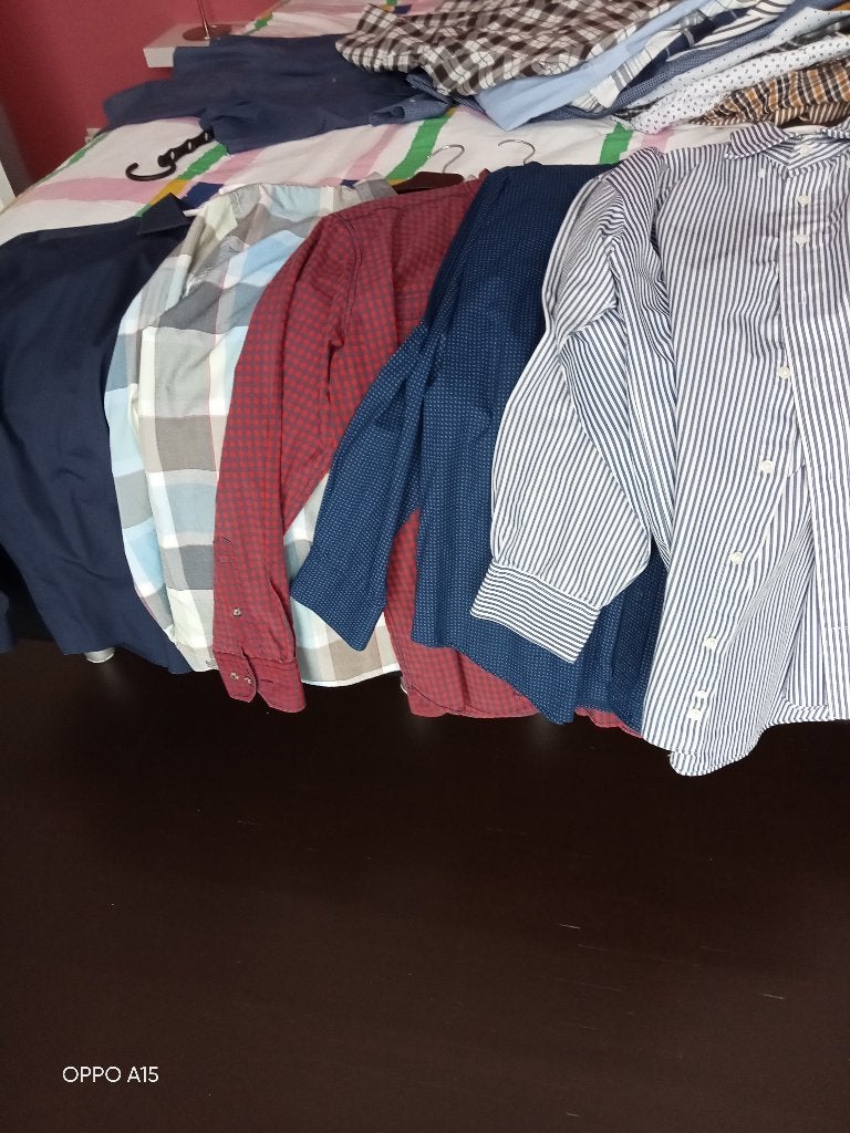 hemden lange mouwen, Kleding | Heren, Overhemden, Ophalen, Zo goed als nieuw