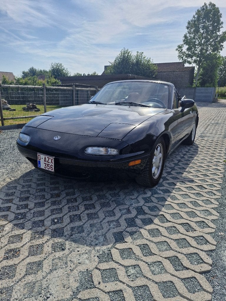 Mazda MX5, Auto's, Mazda, Beige, Cabriolet, 1600 cc, Zwart