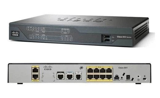 Cisco 881-K9 Router - 5-poorts, Informatique & Logiciels, Routeurs & Modems, Utilisé, Routeur, Enlèvement