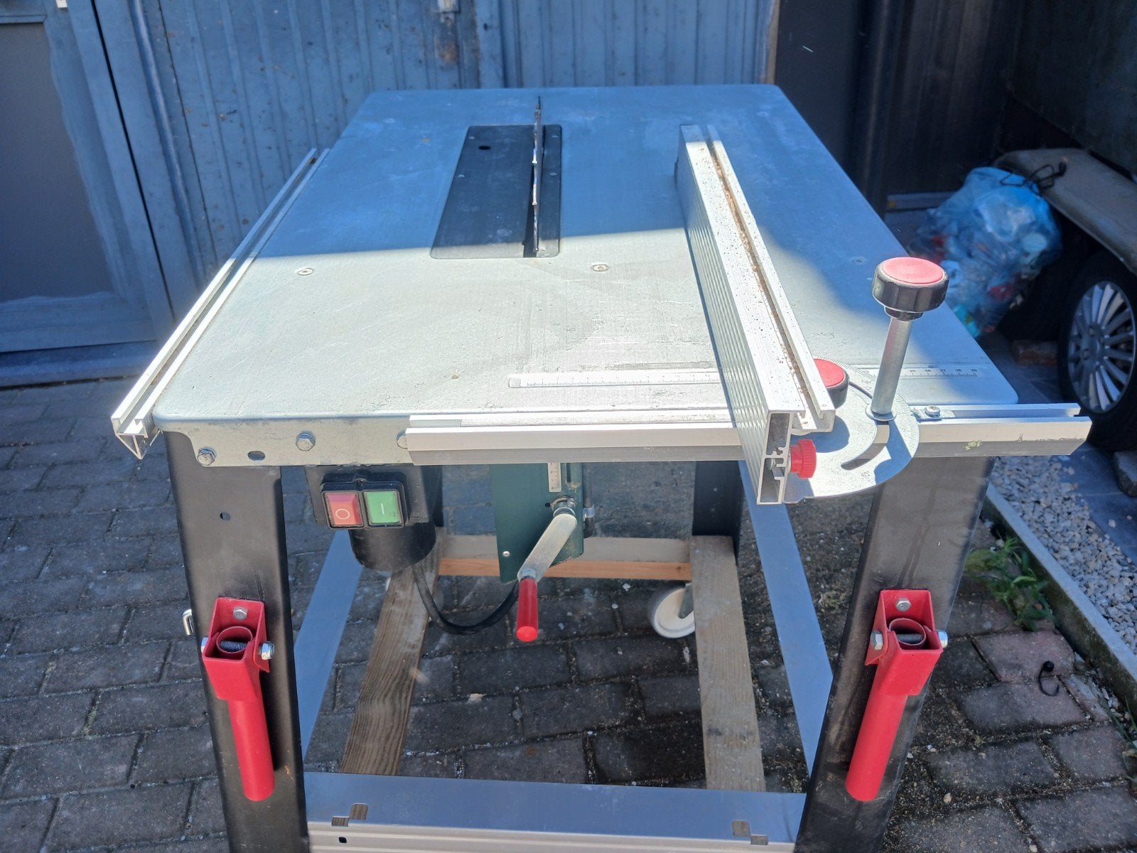 tafelzaag, Doe-het-zelf en Bouw, Gereedschap | Zaagmachines, Ophalen, Zo goed als nieuw