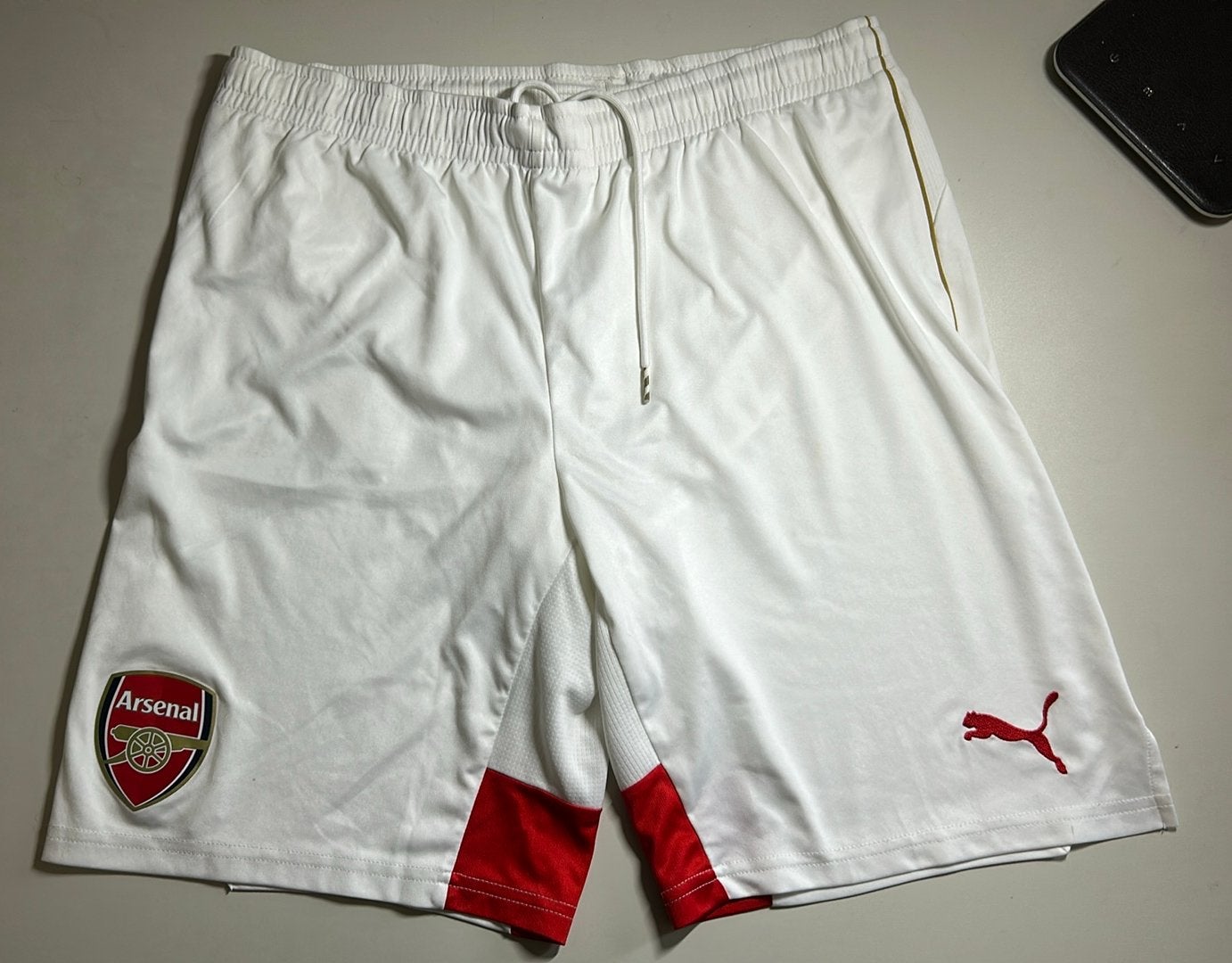 Broekje Arsenal, Football, Enlèvement ou Envoi, Comme neuf, Blanc