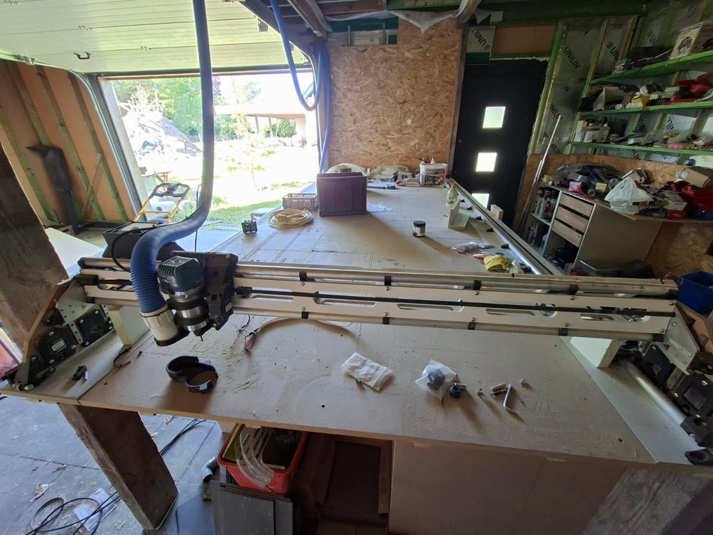 Cnc Lowrider V3. Incl makita router., Enlèvement