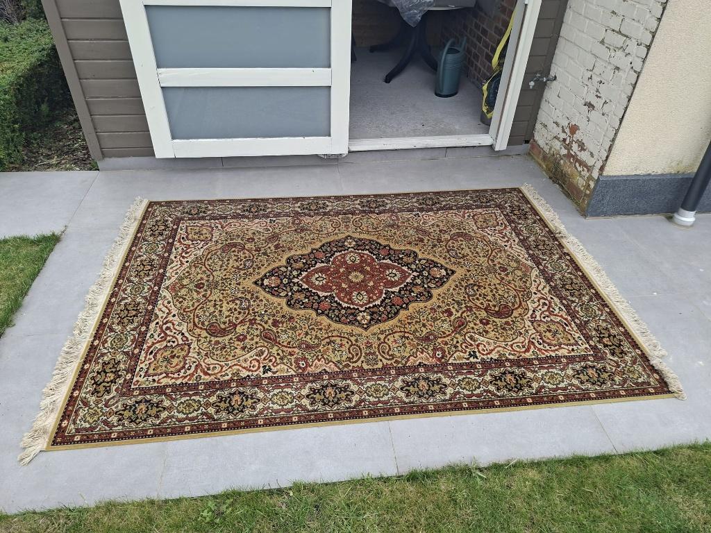 Vintage tapijt - vloerkleed - 1.70 x 2.50 meter, Huis en Inrichting, Ophalen