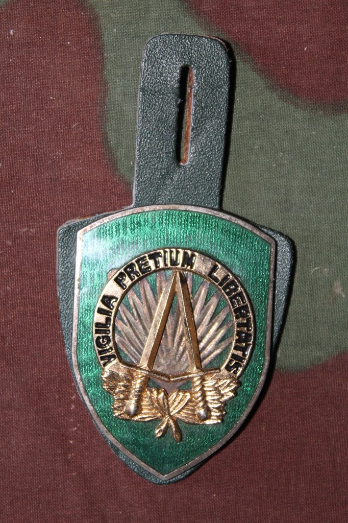Borstzakhanger SHAPE, Collections, Enlèvement ou Envoi, Armée de terre, Emblème ou Badge