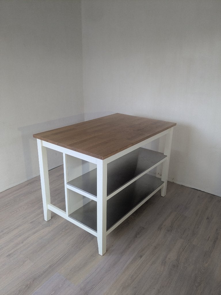 Keukeneiland, Huis en Inrichting, Keuken | Keukenelementen, Ophalen, Gebruikt, 100 tot 150 cm, Meerkleurig
