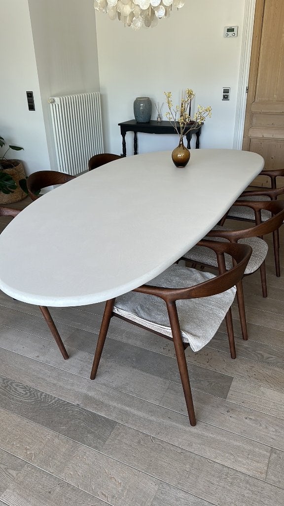 tafel mortex, Huis en Inrichting, Ophalen, 100 tot 150 cm, Nieuw, Vijf personen of meer