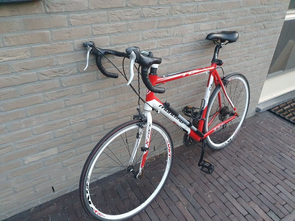 montana heren koersfiets mt 58 te koop, Fietsen en Brommers, Fietsen | Racefietsen, 28 inch, Gebruikt, Staal, 57 tot 61 cm