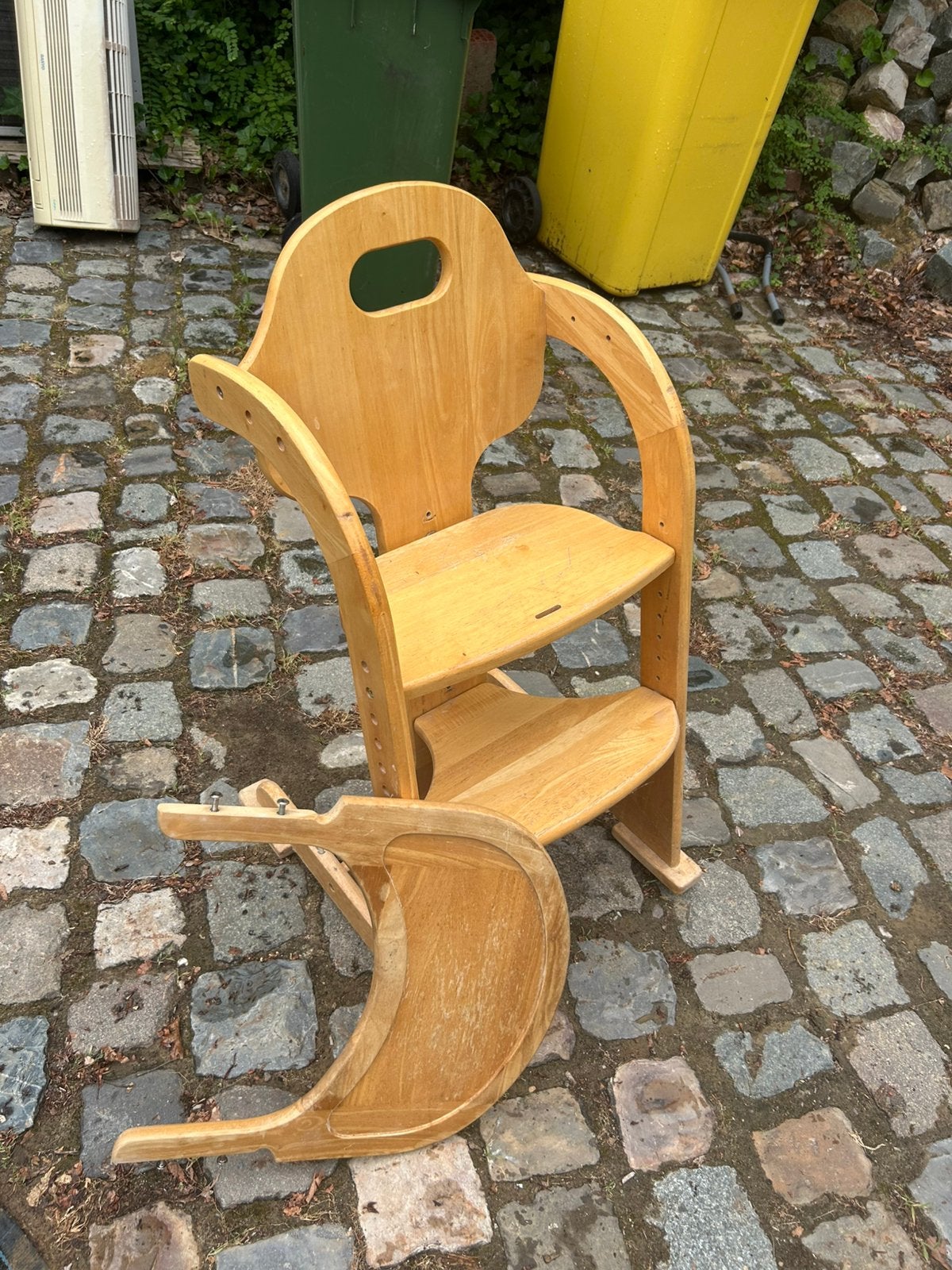 Triptrap replica, Kinderen en Baby's, Kinderstoelen, Ophalen, Gebruikt, Meegroeistoel, Afneembaar eetblad