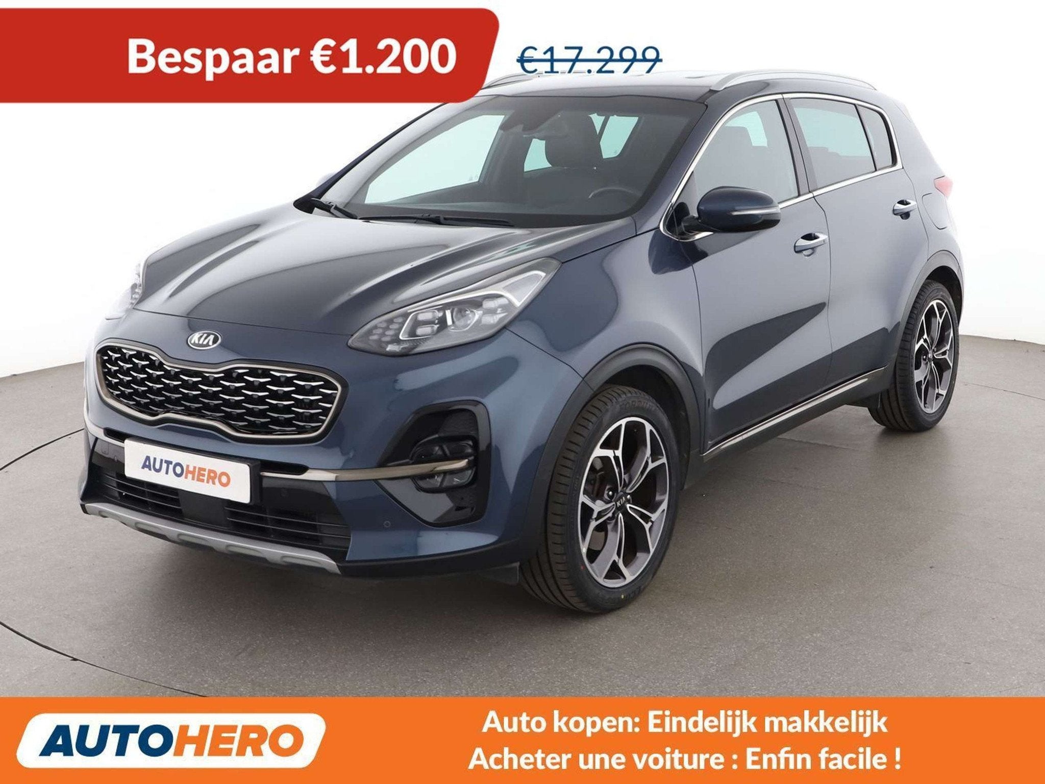 Kia Sportage 1.6 TGDI GT Line 2WD, Autos, Achat, Euro 6, Noir, 5 portes