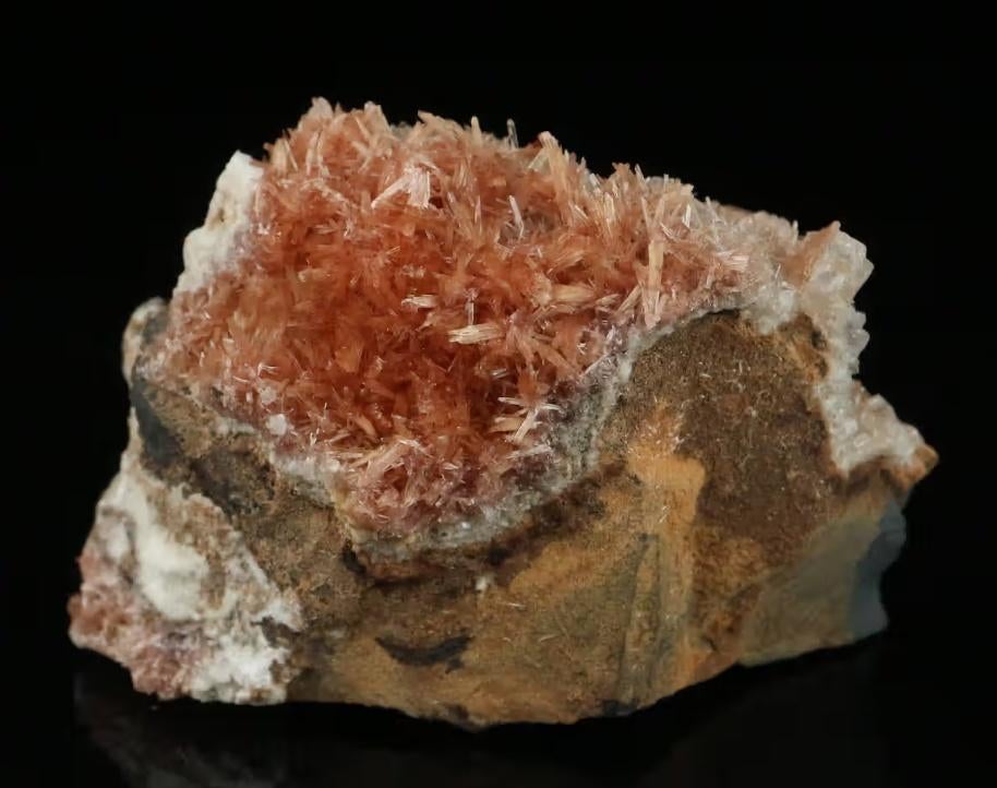INESIET kristallen uit de N'Chwaning II mijn, Zuid-Afrika., Ophalen of Verzenden, Mineraal