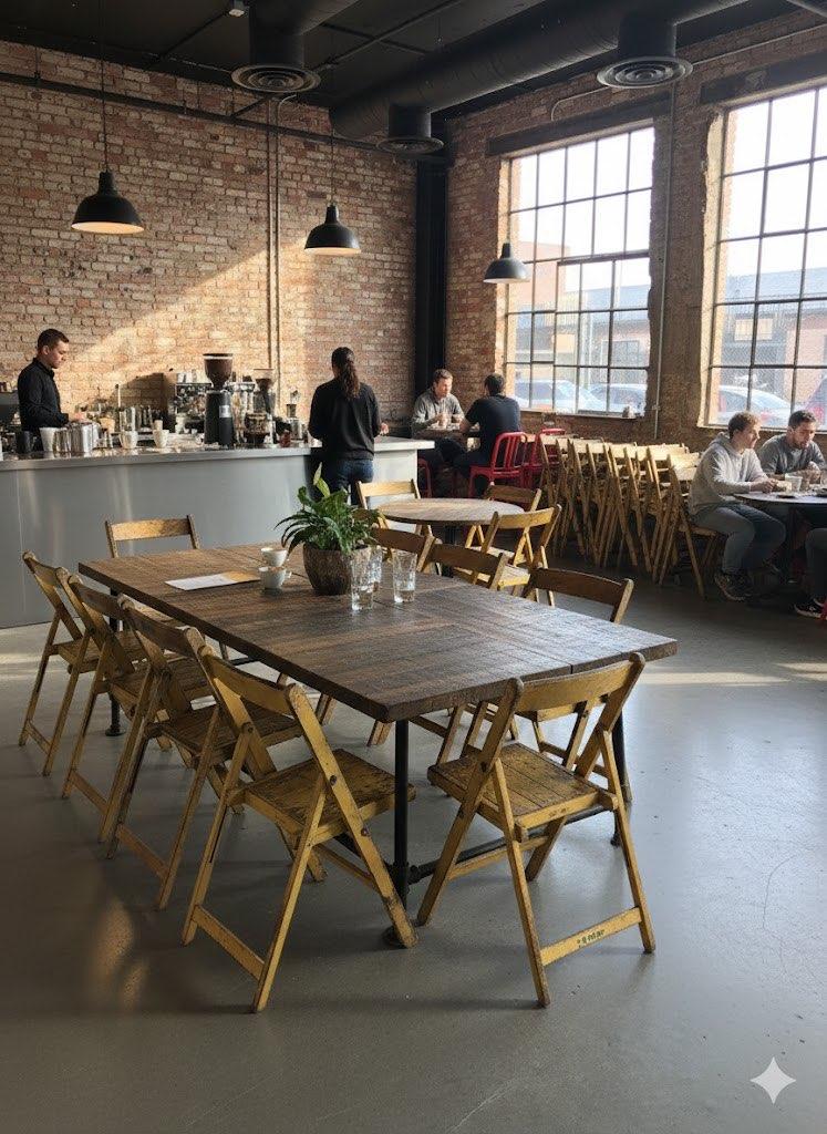 150 chaises pliantes anciennes d'Inde de couleur jaune, Maison & Meubles, Chaises, Autres couleurs, Enlèvement, Bois, Ibiza/Boho/Botanisch/Vintage/Industrieel