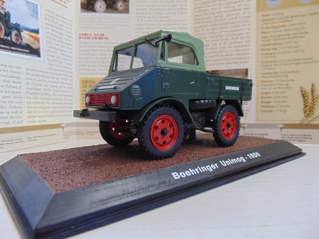 Model Tractor Boehringer Unimog - 1950 -1/32, Hobby en Vrije tijd, Modelauto's | 1:32, Ophalen of Verzenden, Zo goed als nieuw
