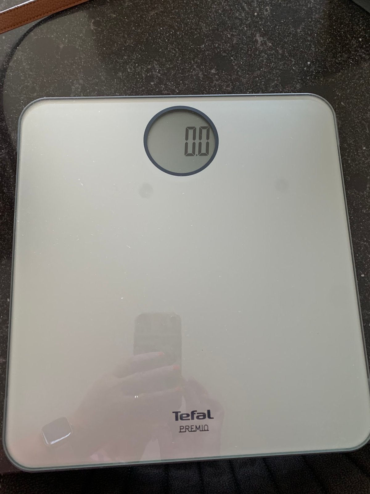 Personenweegschaal Tefal, Elektronische apparatuur, Ophalen, Zo goed als nieuw, Personenweegschaal