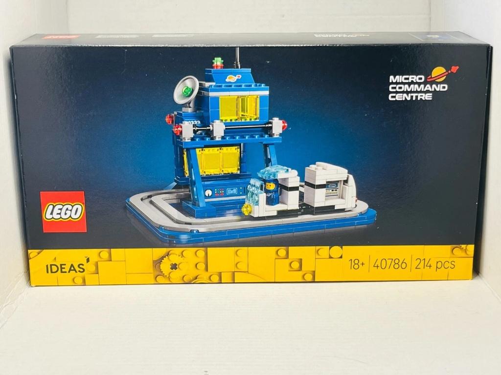 Lego 40786 ideas space micro command centre 214 pcs 2025, Lego, Nieuw, Ophalen of Verzenden, Space