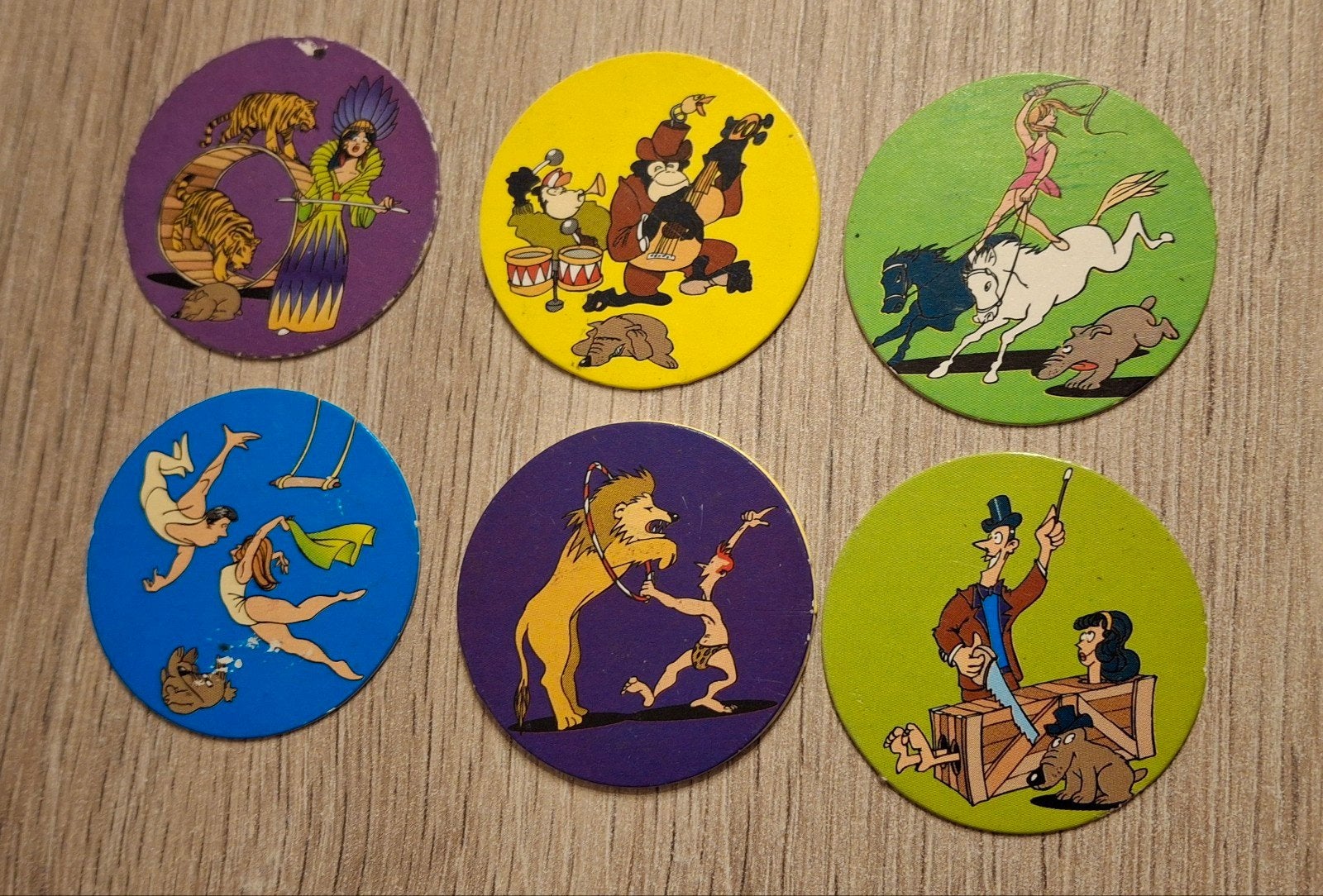 Lot rare de Flippo Circus Malter Clown, Collections, Flippos, Enlèvement ou Envoi, Flippos en vrac
