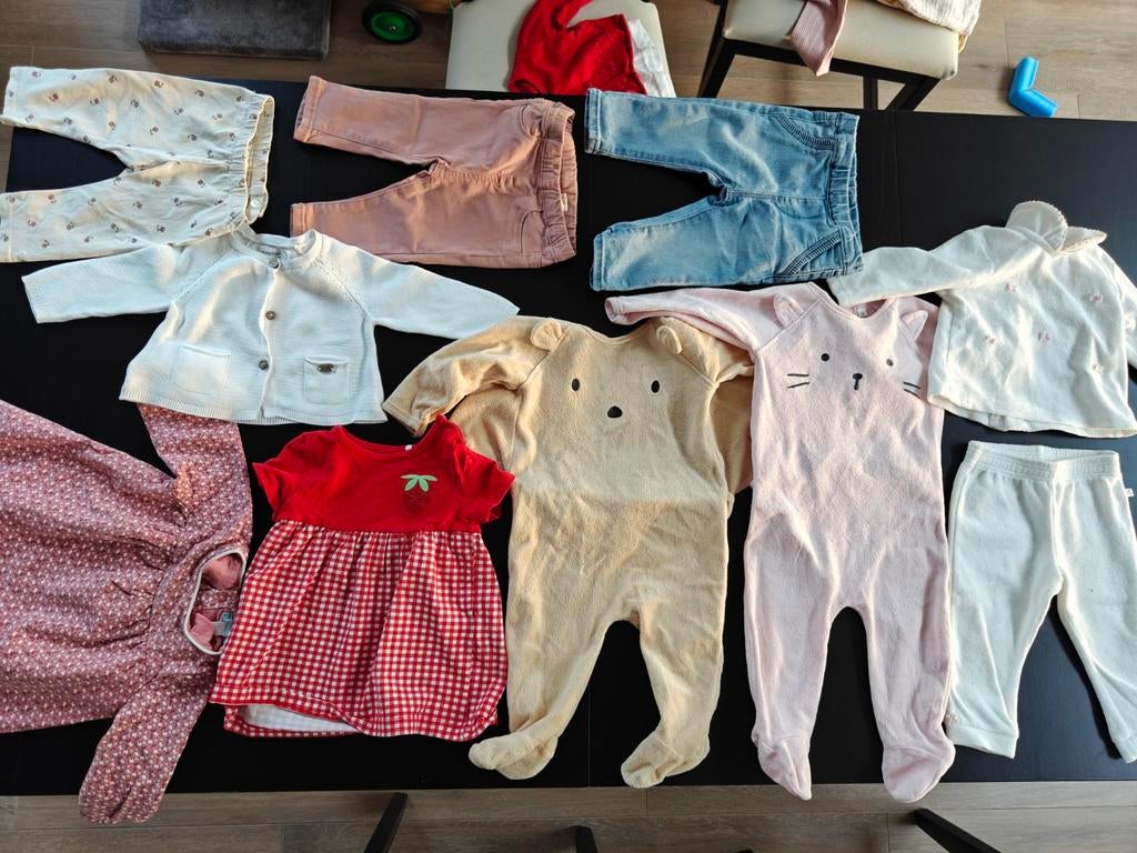 Babykleren meisje maat 68, Kinderen en Baby's, Ophalen, Maat 68