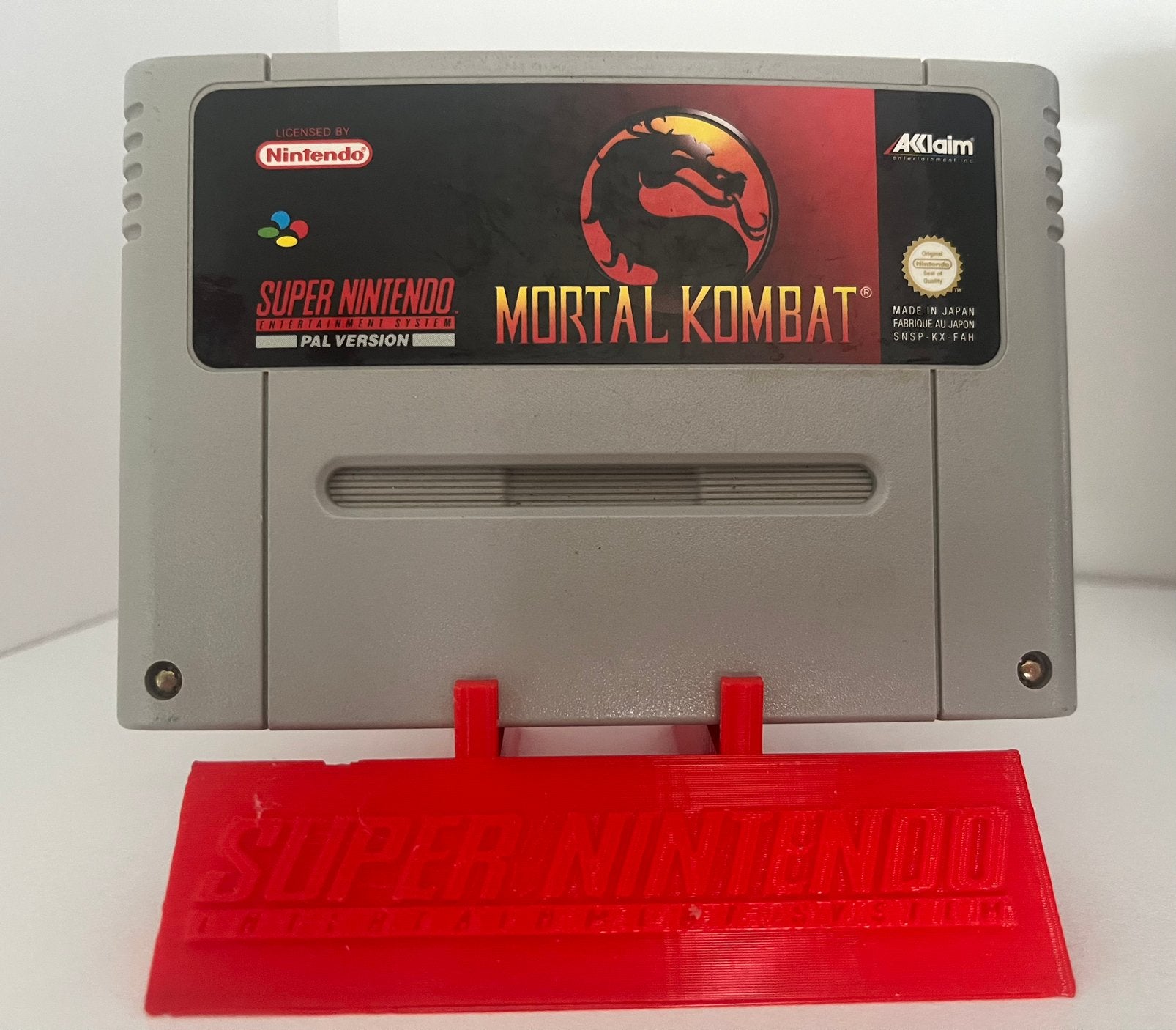 Mortal kombat, Games en Spelcomputers, Games | Nintendo Super NES, Ophalen, Zo goed als nieuw