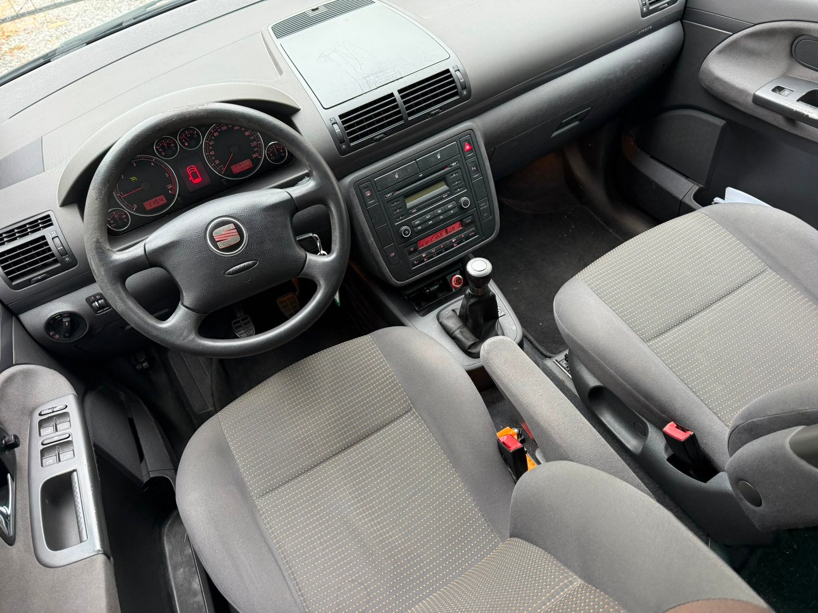 Seat Alhambra 1.9 TDI - 7 zit - Airco / 2009 / 85 KW  Proper, Autos, Seat, Achat, Entreprise, 7 places, Boîte manuelle