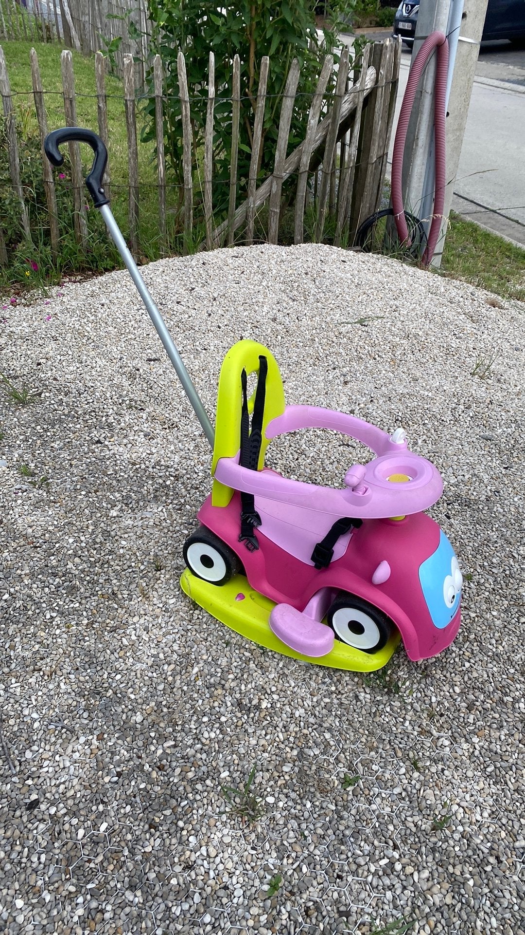 Smoby wagentje, Kinderen en Baby's, Speelgoed | Buiten | Voertuigen en Loopfietsen, Ophalen, Zo goed als nieuw