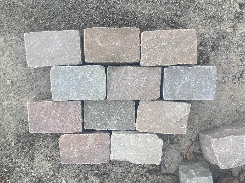 Nieuwe platines Kandla bruin 10/16/6-8, Ophalen, Overige typen, Nieuw, Natuursteen