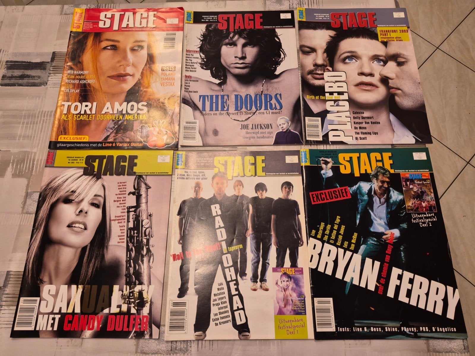 Stage muziek magazine 2003 complete jaargang, Ophalen of Verzenden