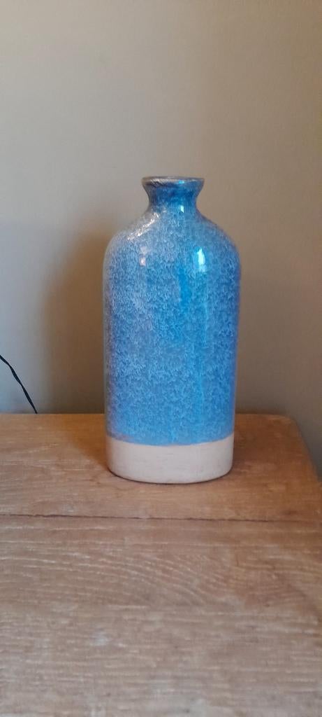 Decoratieve vaas Clayre&Eef, Huis en Inrichting, Ophalen of Verzenden, Blauw